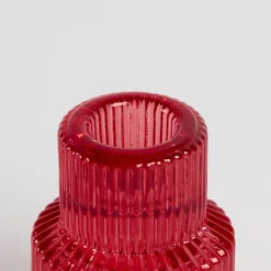 Lulu Red Tealight / Tapered Candle Holder