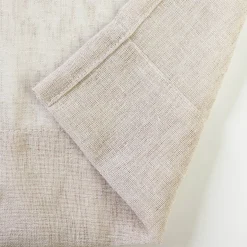 Marina Sheer Beige Curtain Set of 2