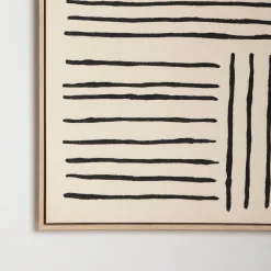Maze Framed Canvas Wall Art