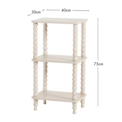 Mei 2 Tier Rectangle Side Table