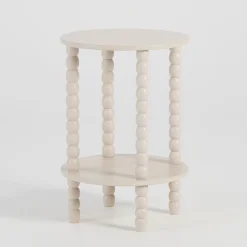 Mei 2 Tier Round Side Table