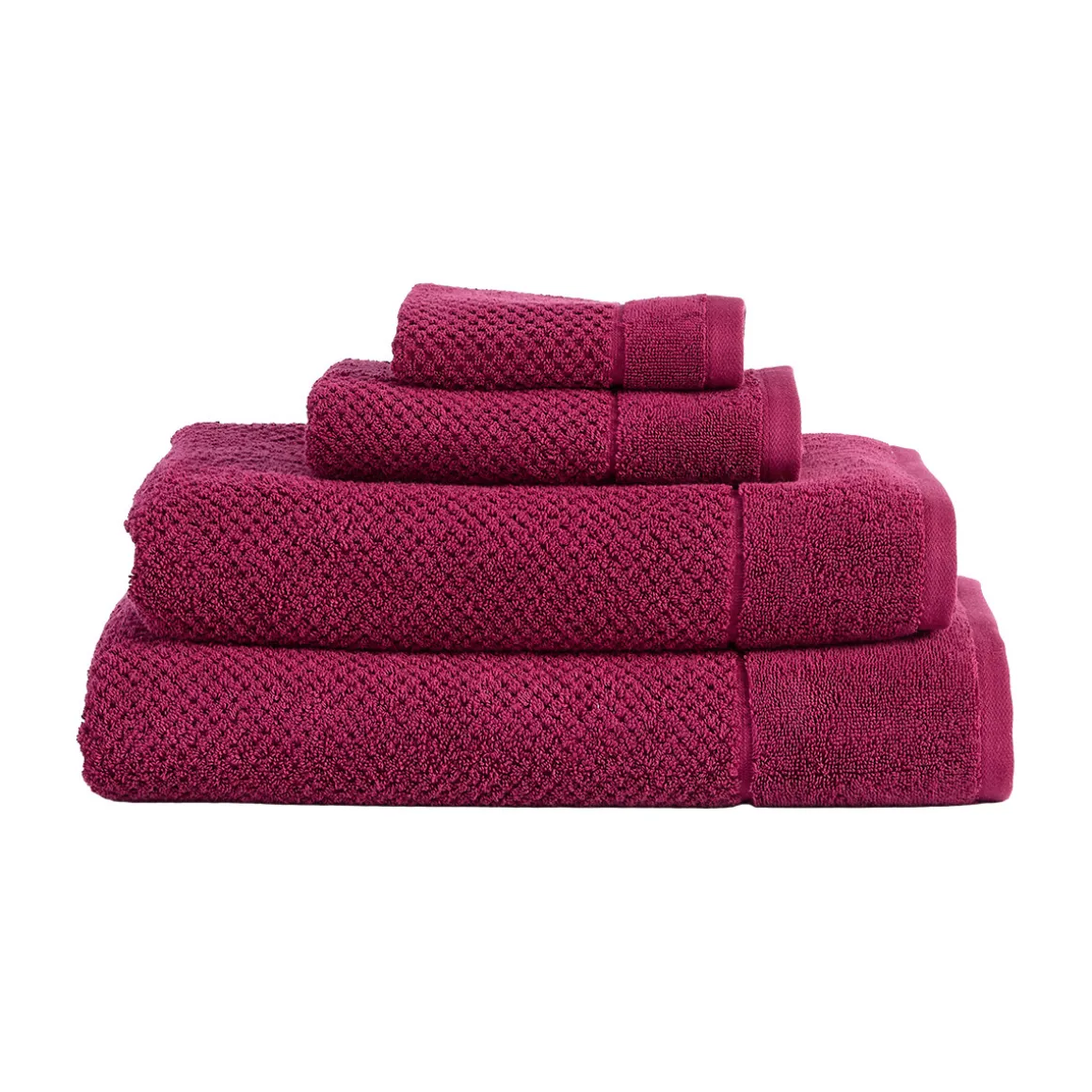 Montreal Berry Red Turkish Cotton Towel Range