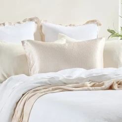 Mulberry Silk Natural Striped Pillowcase