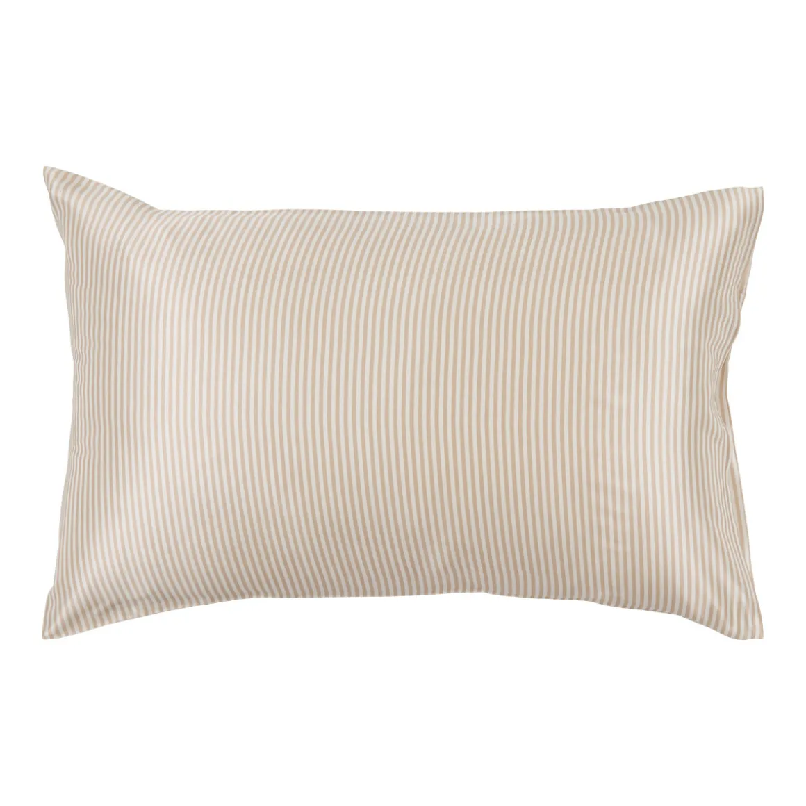 Mulberry Silk Natural Striped Pillowcase
