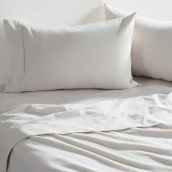 Natural Cotton Flannelette Sheet Set