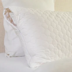 Natural Cotton King Pillow Protector