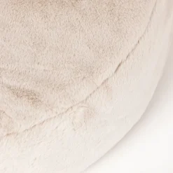 Nevada Faux Fur Round Floor Cushion