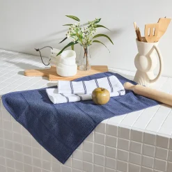 Oxford Cotton Tea Towel Set of 2