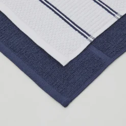 Oxford Cotton Tea Towel Set of 2