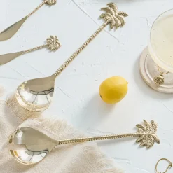 Palm Salad Servers Set of 2