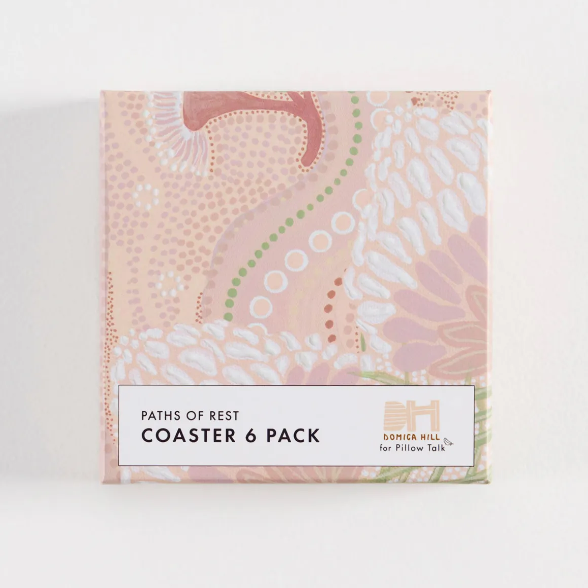 Paths of Rest Cork Coaster Set of 6
