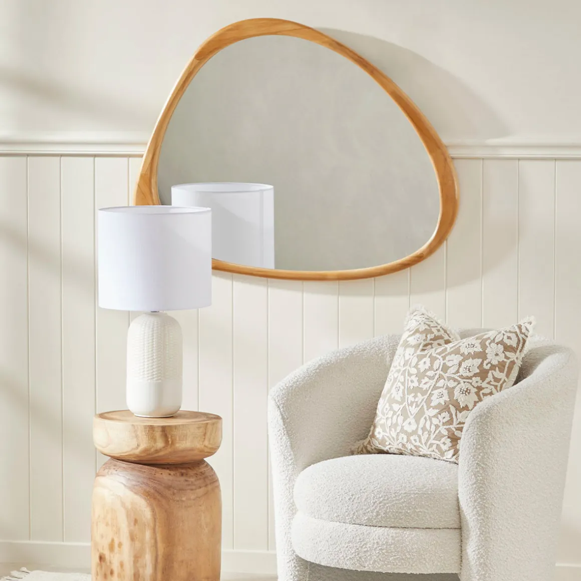Pebble Mirror