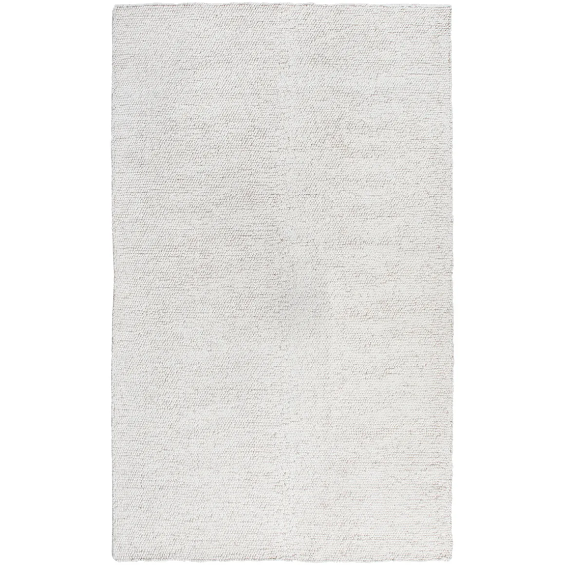 Pebbles Beige Large Wool Floor Rug