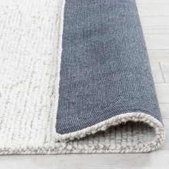 Pebbles Beige Medium Wool Floor Rug