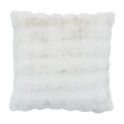 Prague Faux Fur Square Cushion