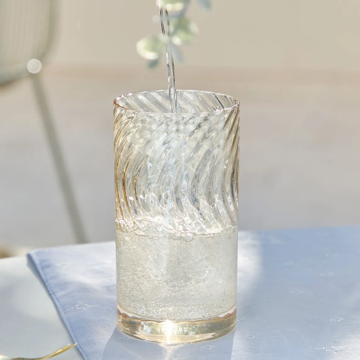 Raya Lustre Highball Glass Set of 4