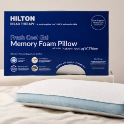 Relax Therapy Gel Infused Memory Foam Pillow