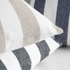 Riviera Wide Stripe Cushion