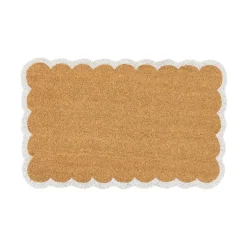 Rumi Scalloped Large Doormat