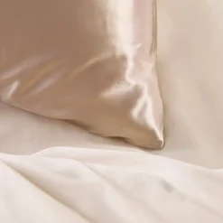 Sand Mulberry Silk Plain Pillowcase