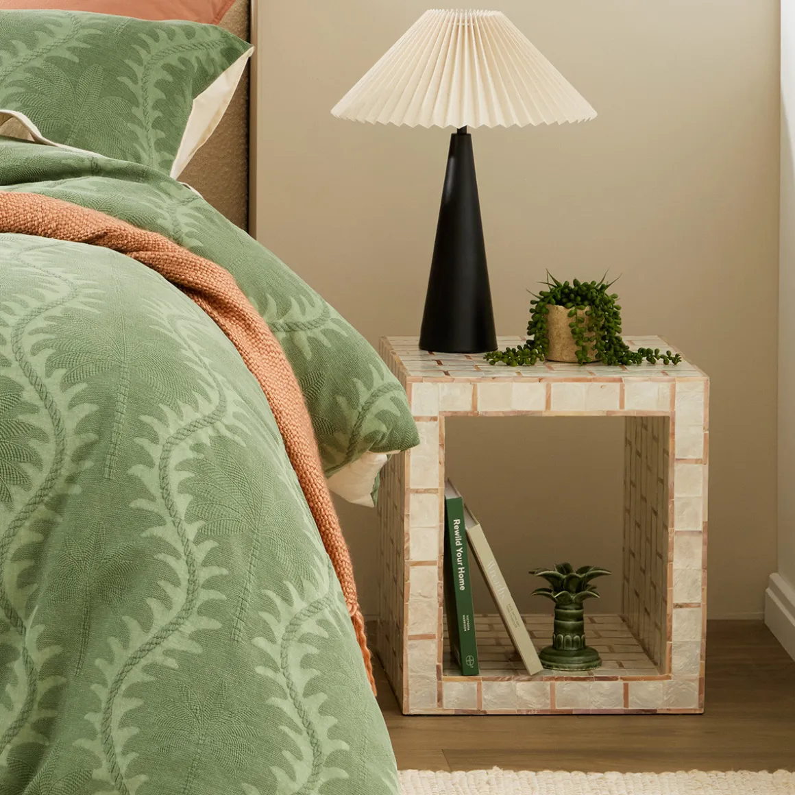 Soho Lane Capiz Side Table