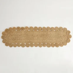 Sonora Oval Jute Table Runner