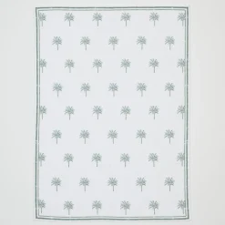 Tahiti Green Tea Towel Set of 2