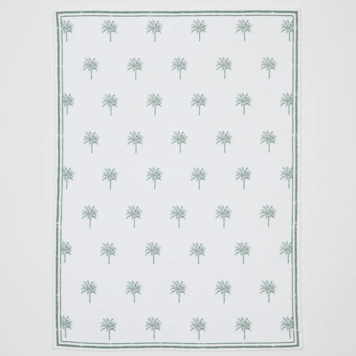 Tahiti Green Tea Towel Set of 2