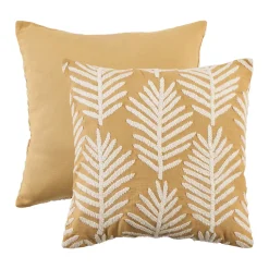 Tanner Palm Embroidered Cushion