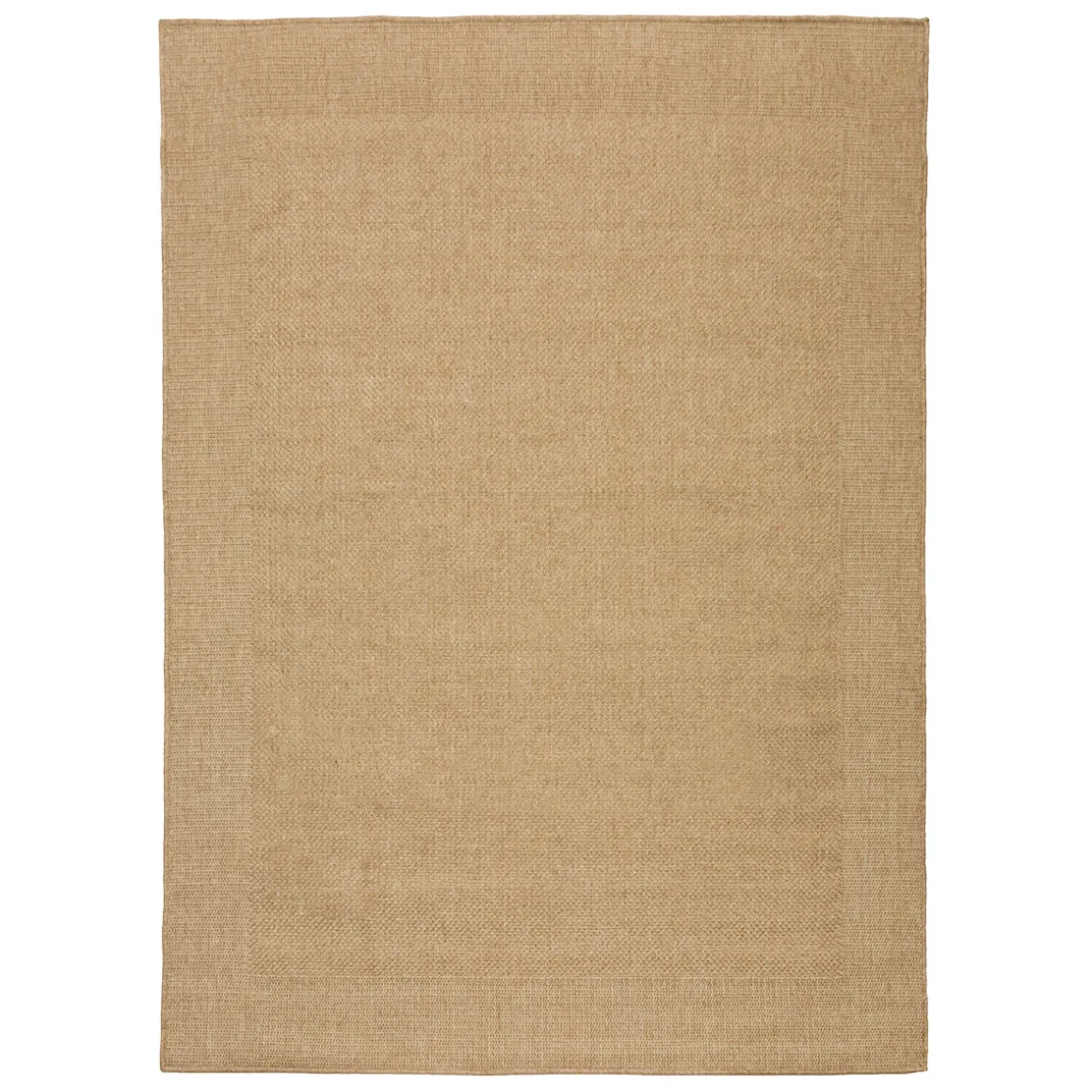 Tannum Natural Border Outdoor Rug