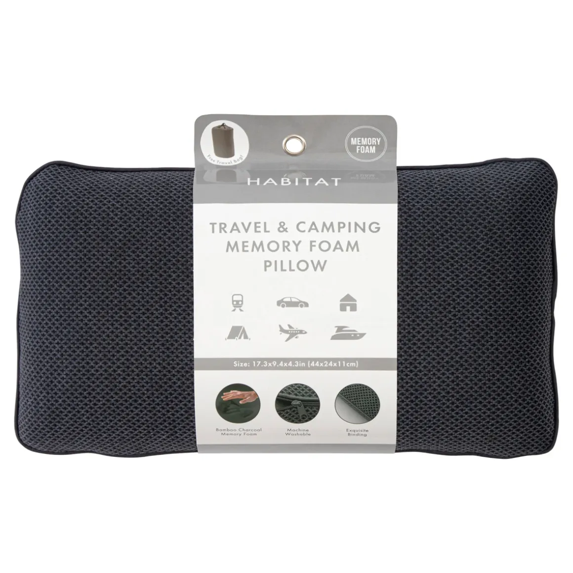 Travel & Camping Memory Foam Pillow