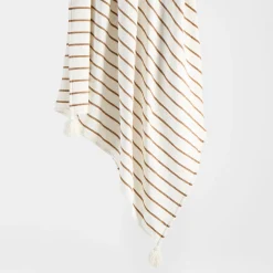 Vale Stripe Chenille Extra large Throw