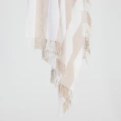 Vera Boucle Stripe Extra Large Throw