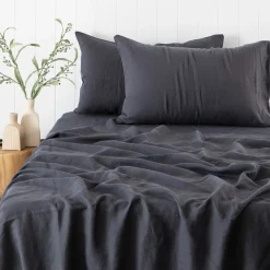 Washed Linen Fitted Sheet