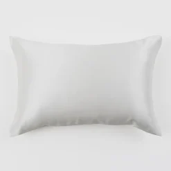 White Mulberry Silk Plain Pillowcase